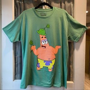 🍀Irish Patrick Star t-shirt (NWOT)